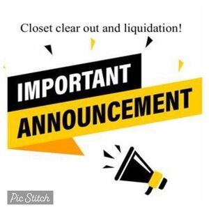 Selling to Plato's closet and donating. Buy today or it may be gone tomorrow!